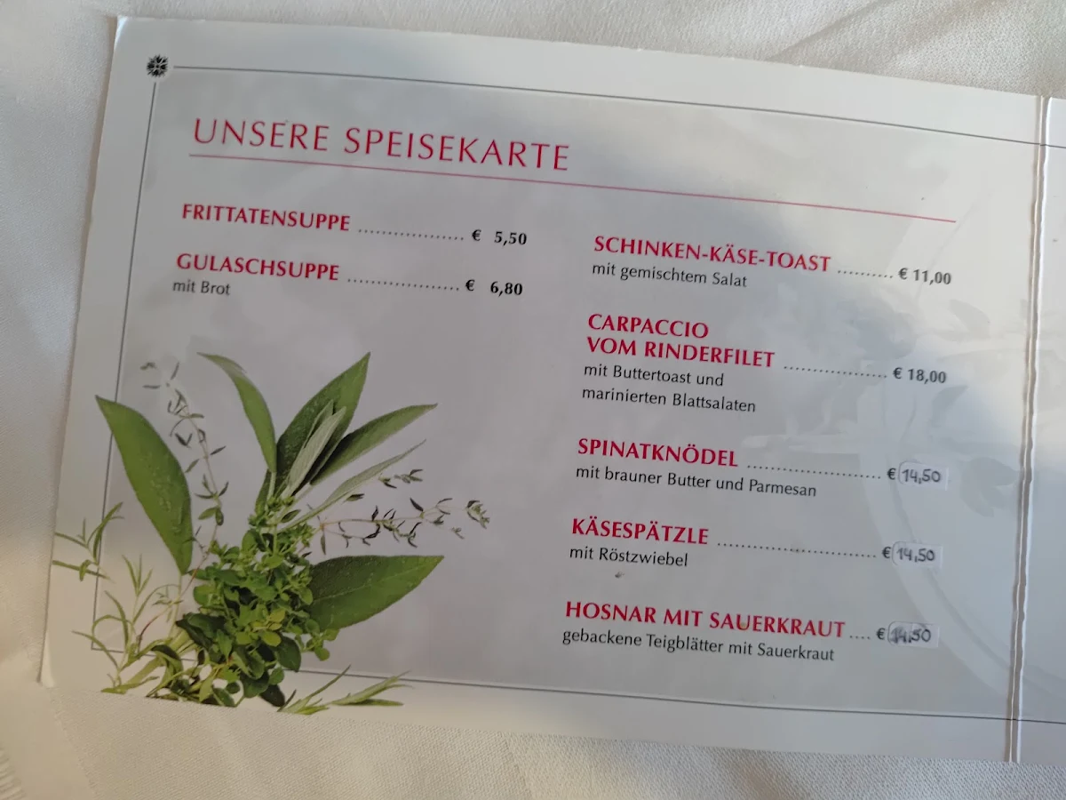 Speisekarte photo 5