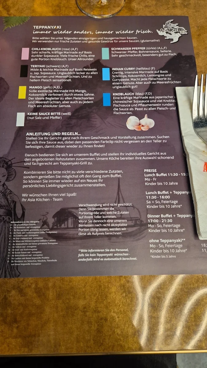 Speisekarte photo 1