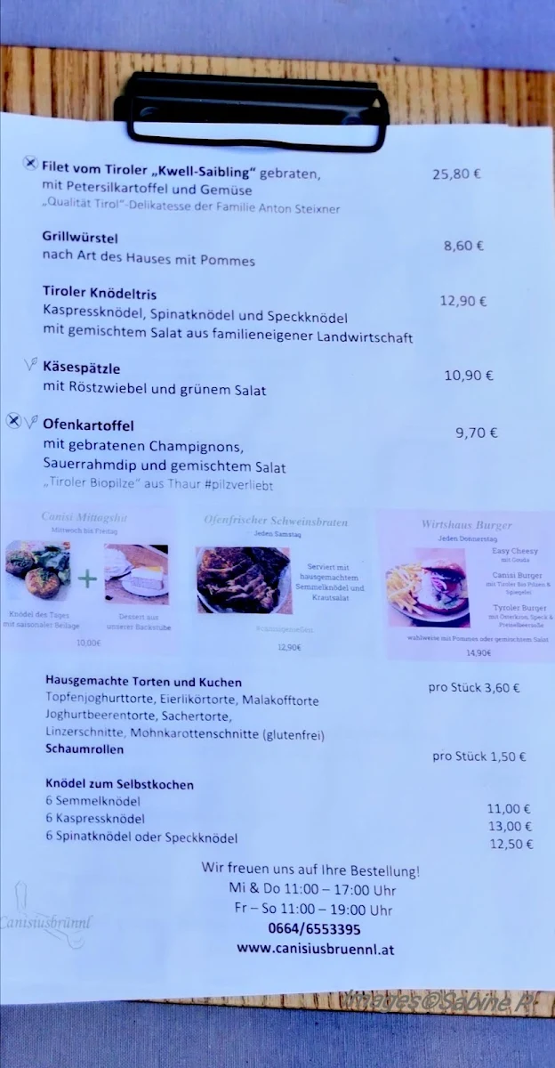 Speisekarte photo 7