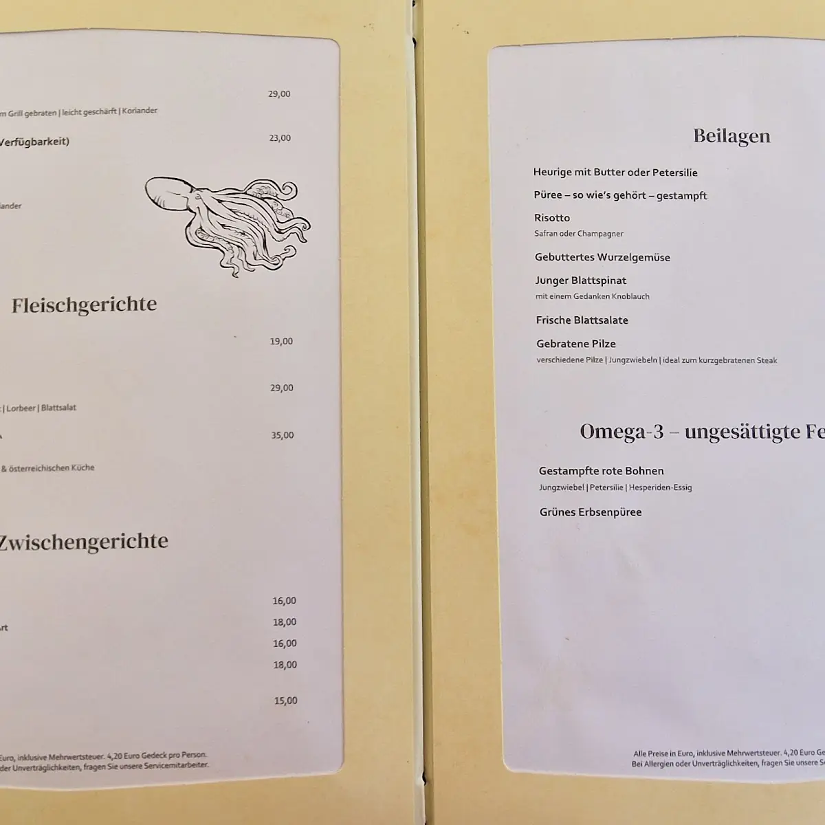 Speisekarte photo 1