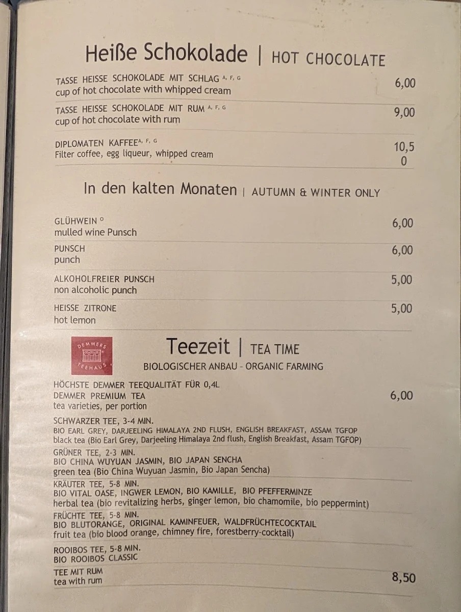 Speisekarte photo 2
