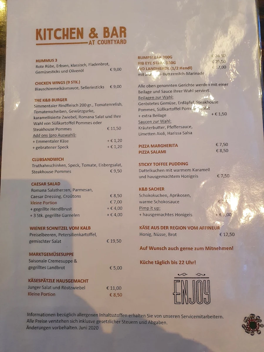 Speisekarte photo 6