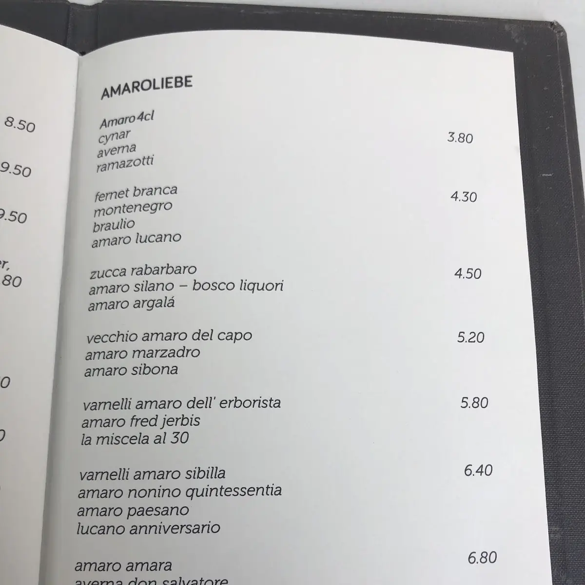 Speisekarte photo 6