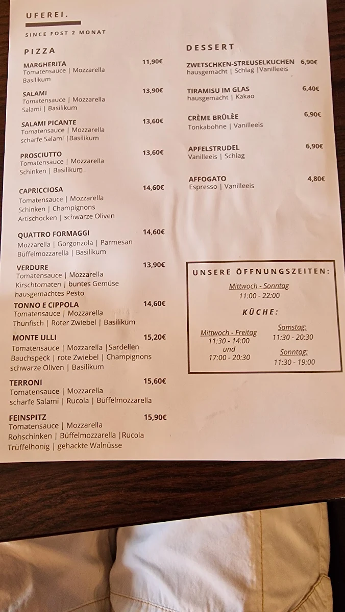 Speisekarte photo 5