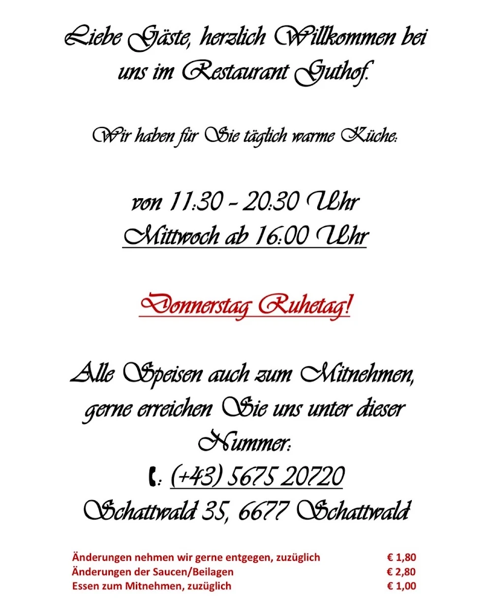 Speisekarte photo 6