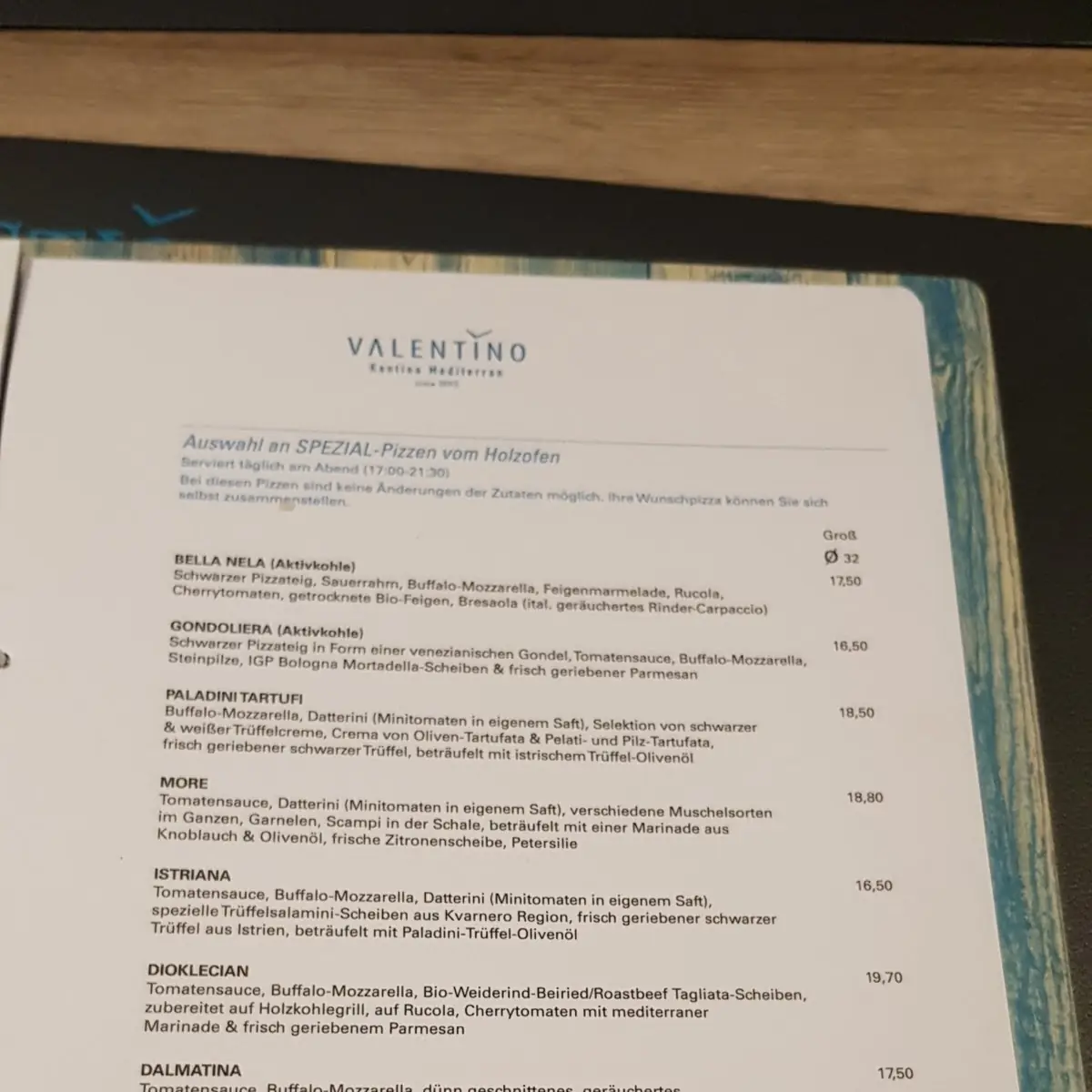 Speisekarte photo 2