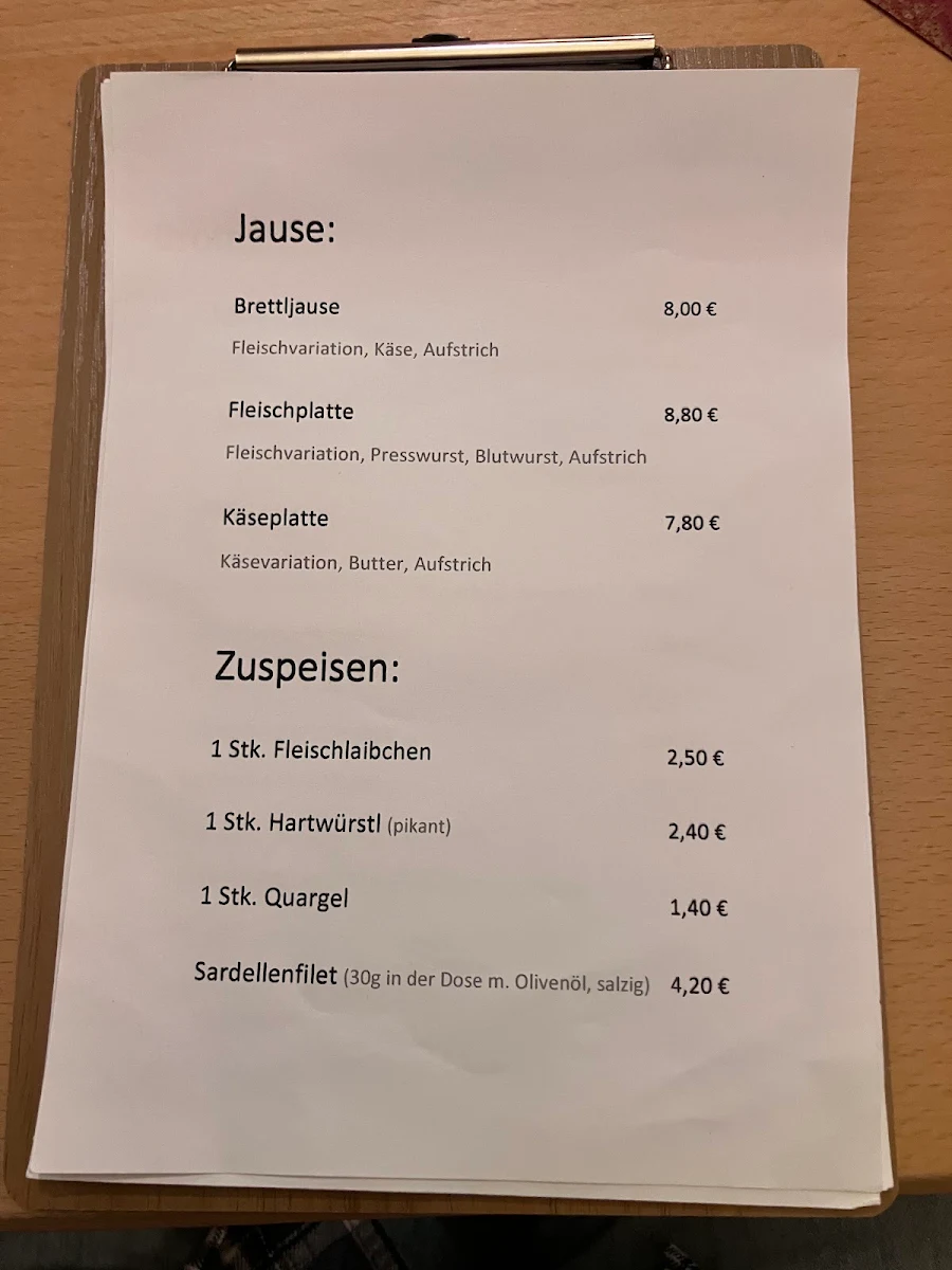 Speisekarte photo 3