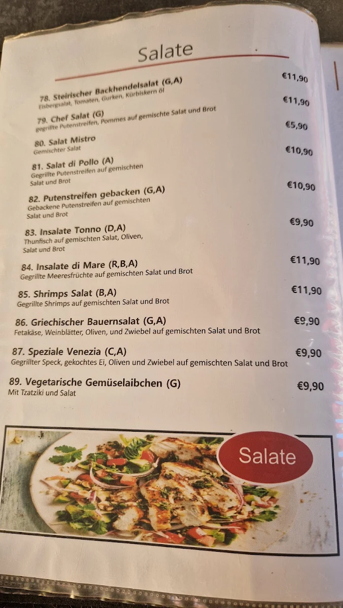 Speisekarte photo 2