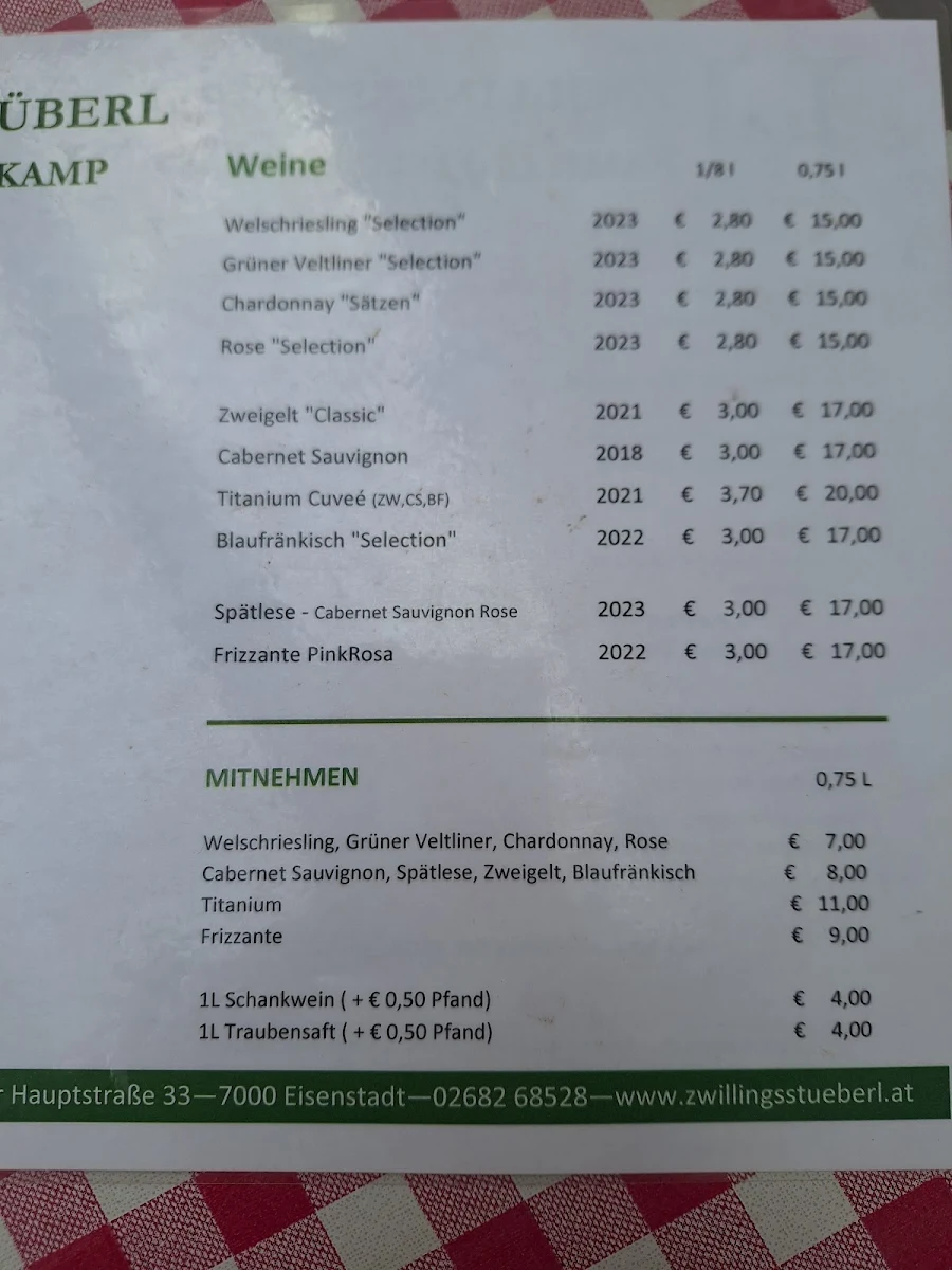 Speisekarte photo 3