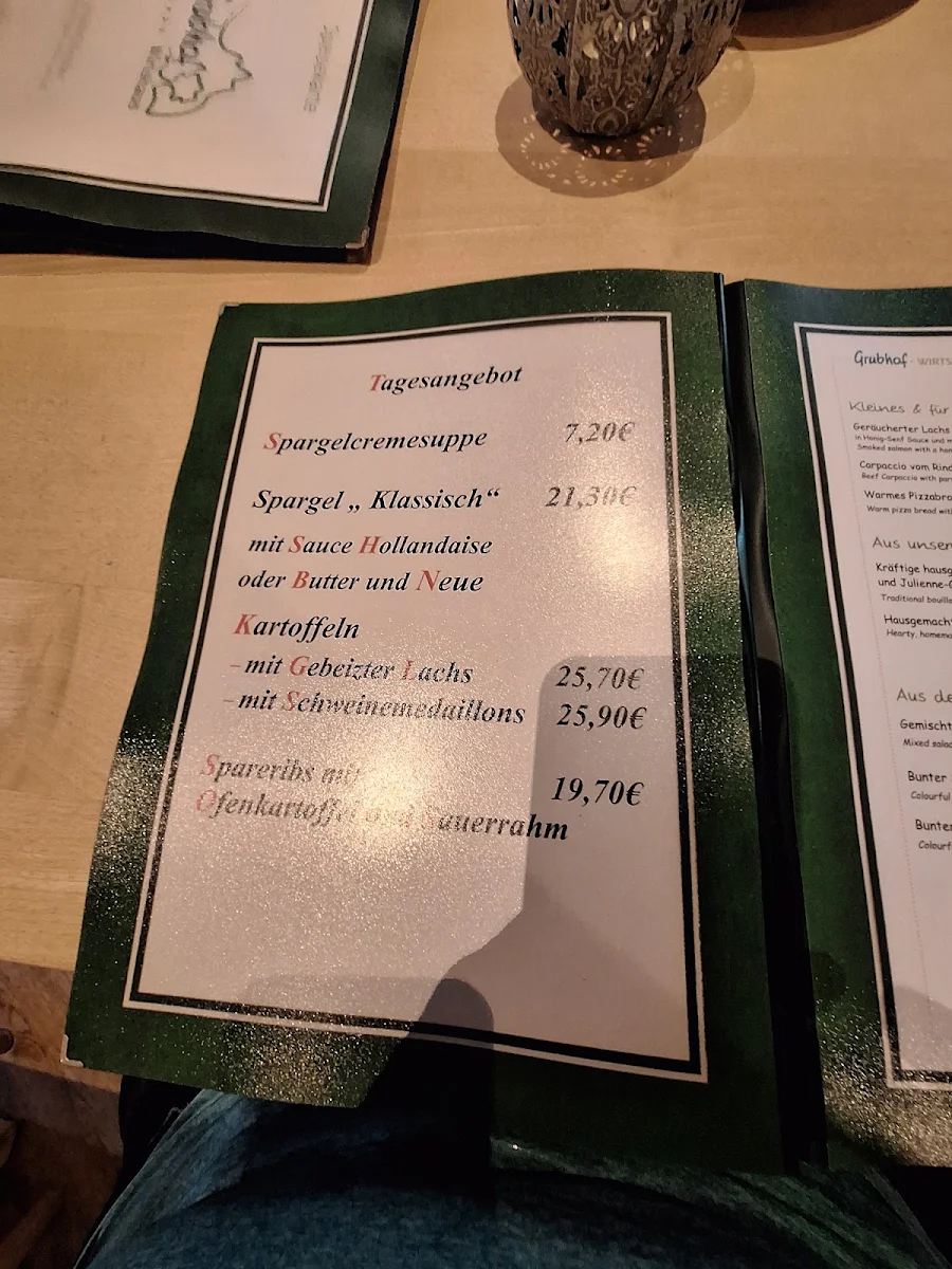 Speisekarte photo 1