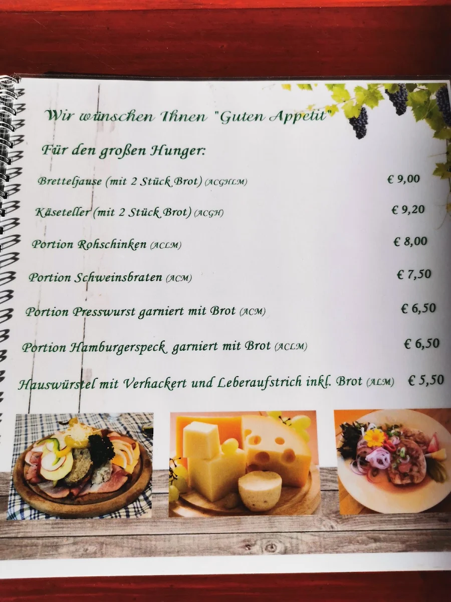 Speisekarte photo 2