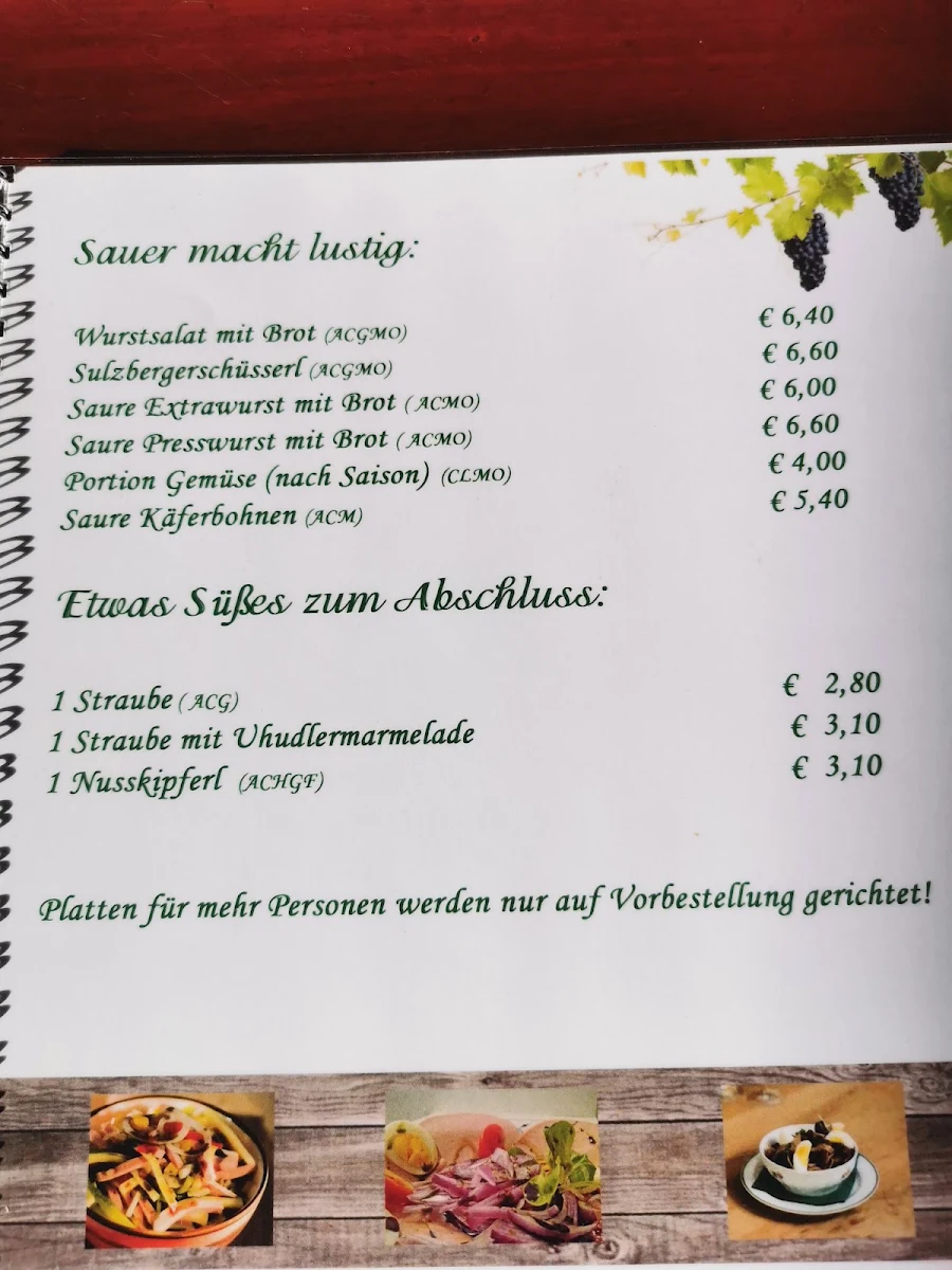 Speisekarte photo 3