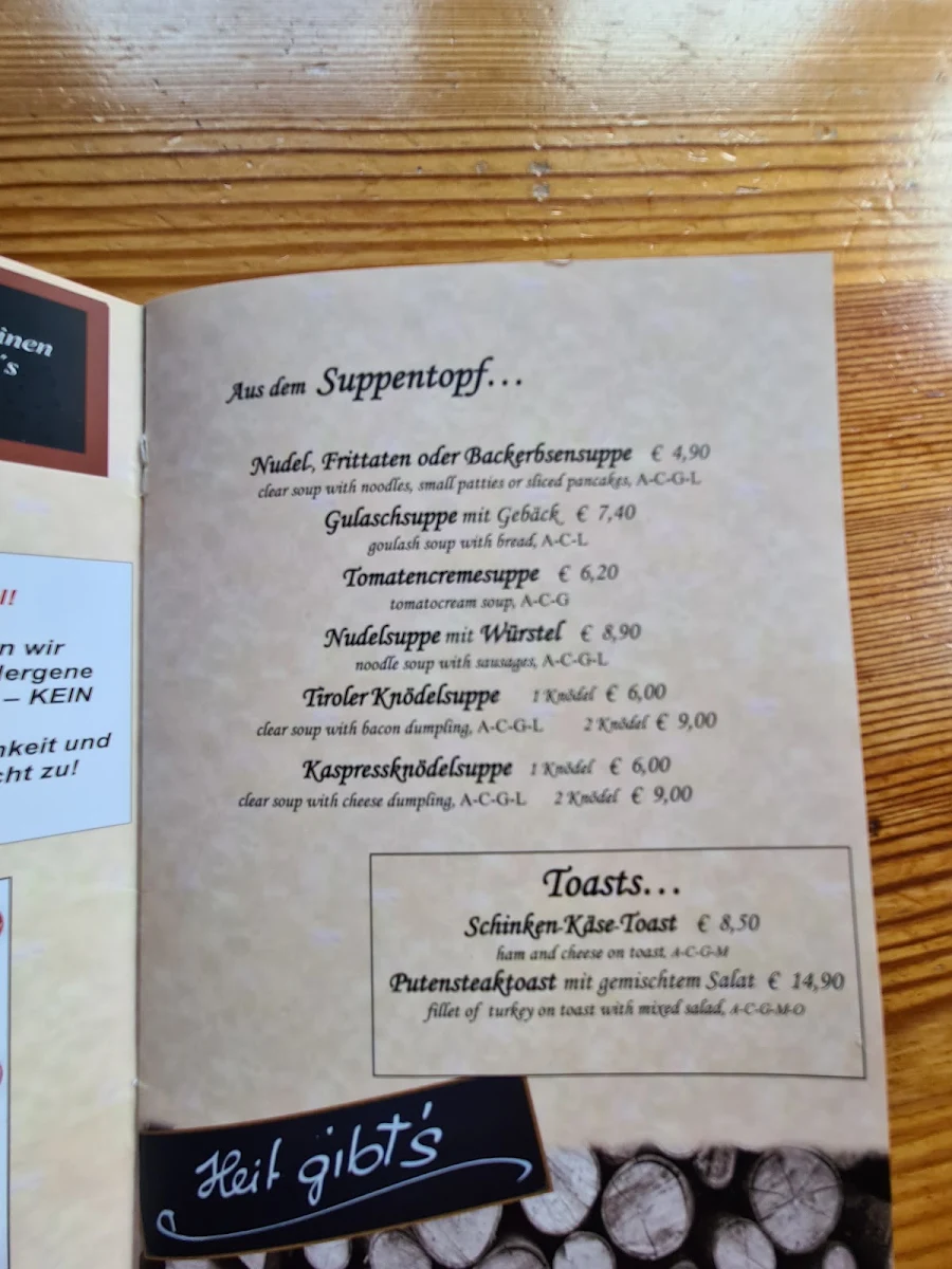Speisekarte photo 10