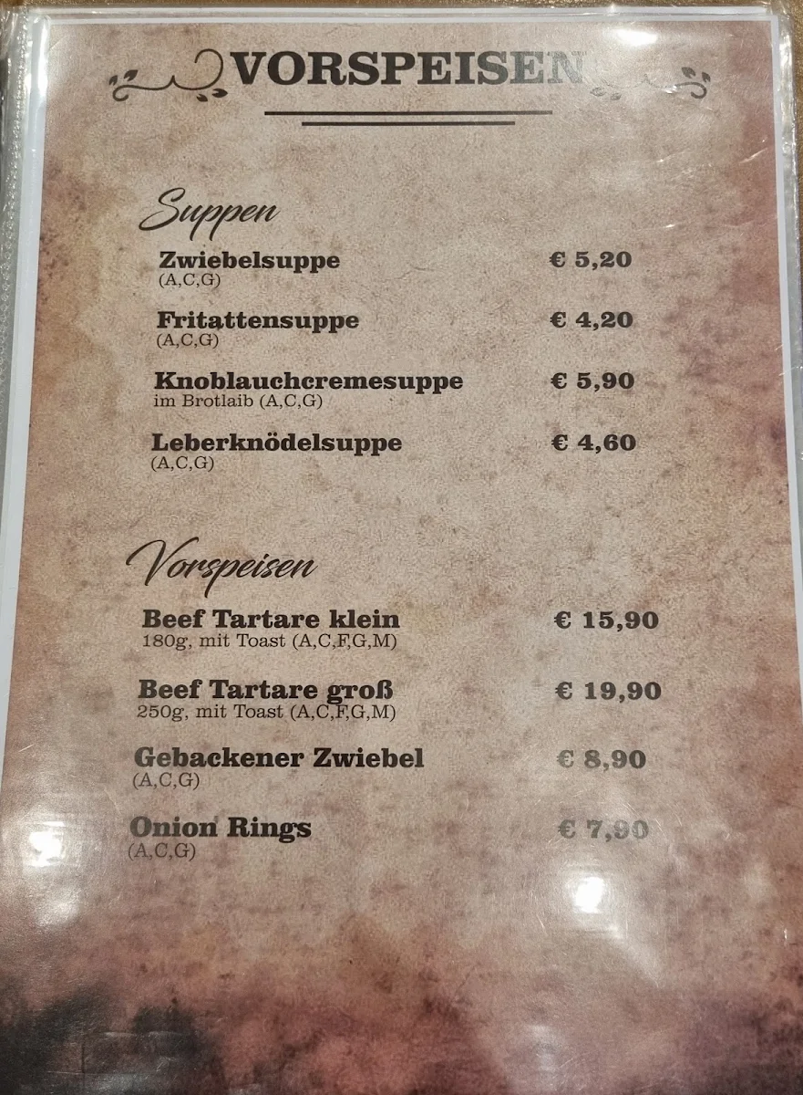 Speisekarte photo 3