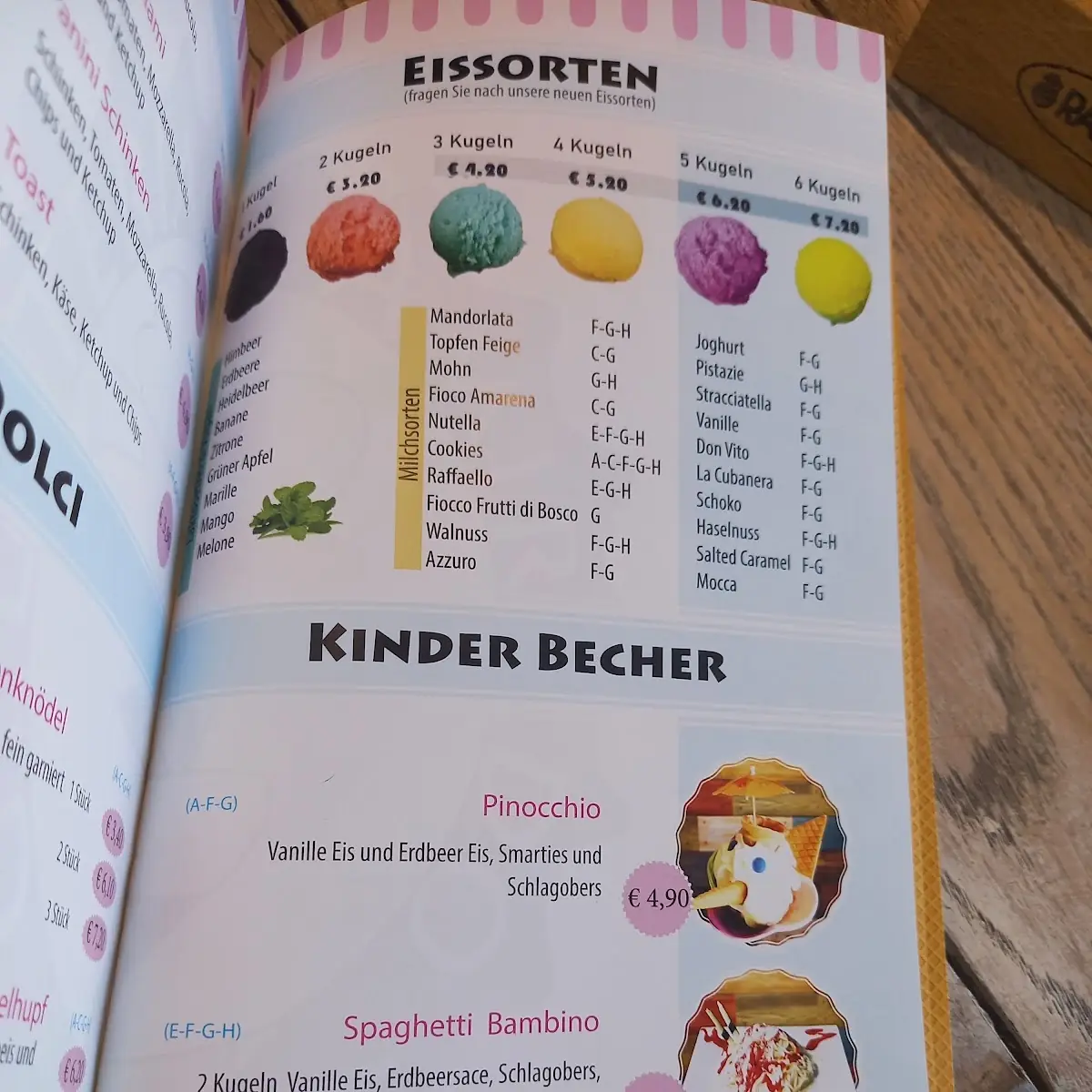 Speisekarte photo 3