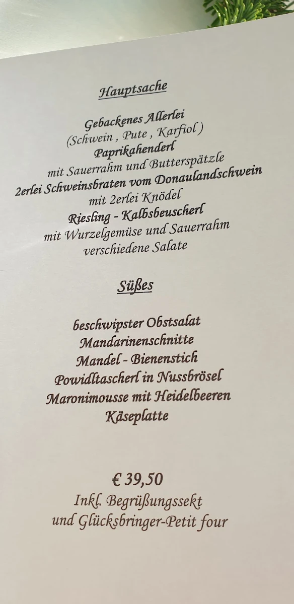 Speisekarte photo 2