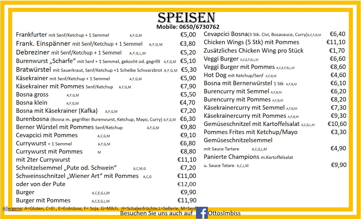 Speisekarte photo 1