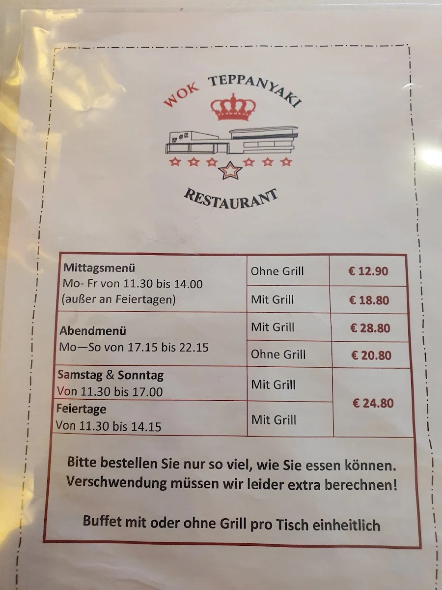 Speisekarte photo 1