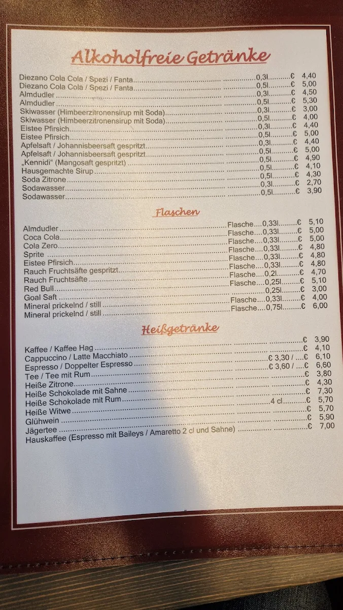 Speisekarte photo 3