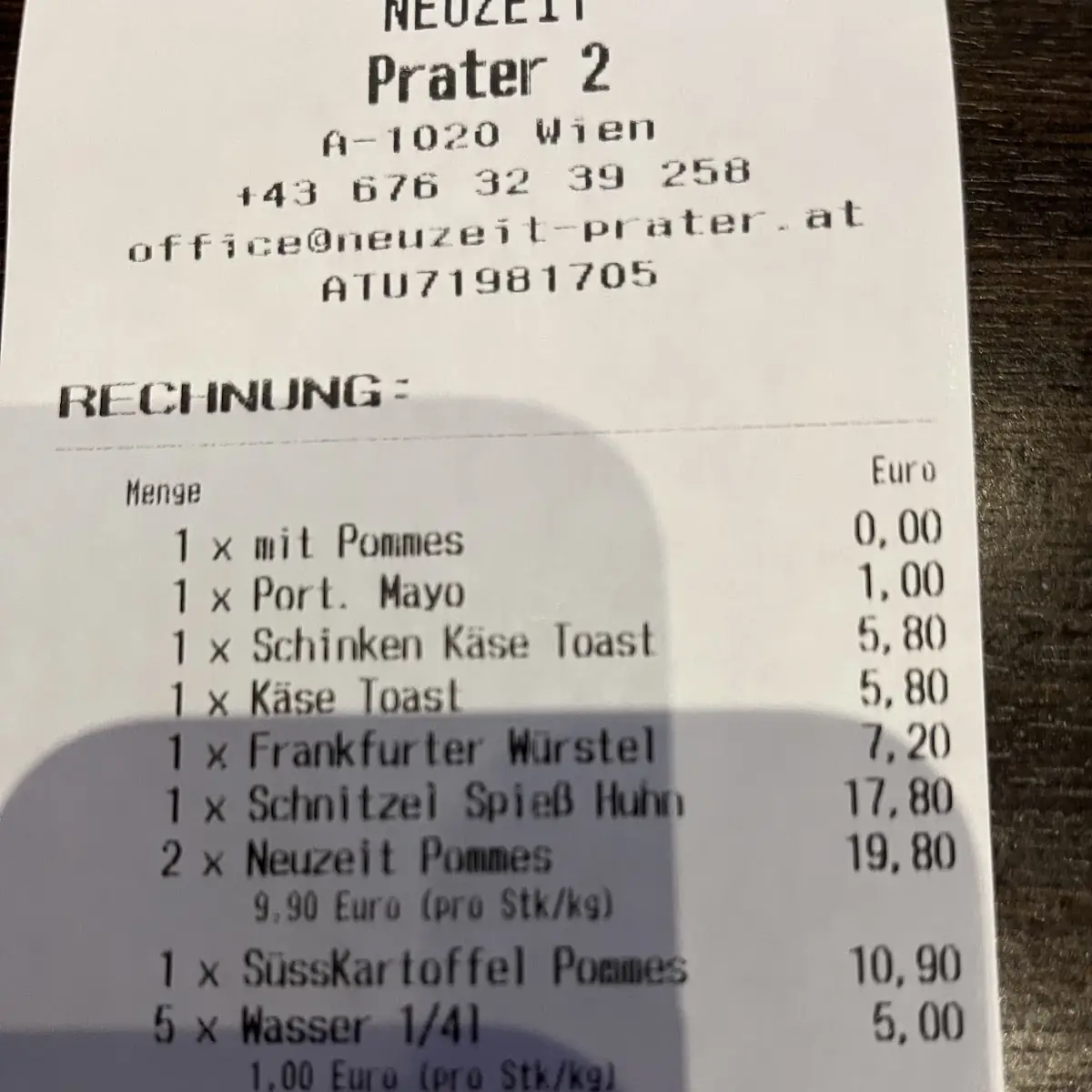 Speisekarte photo 7