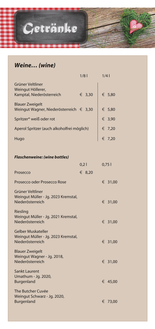 Speisekarte photo 5