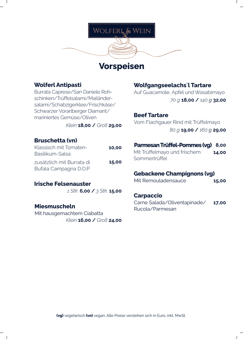 Speisekarte photo 4