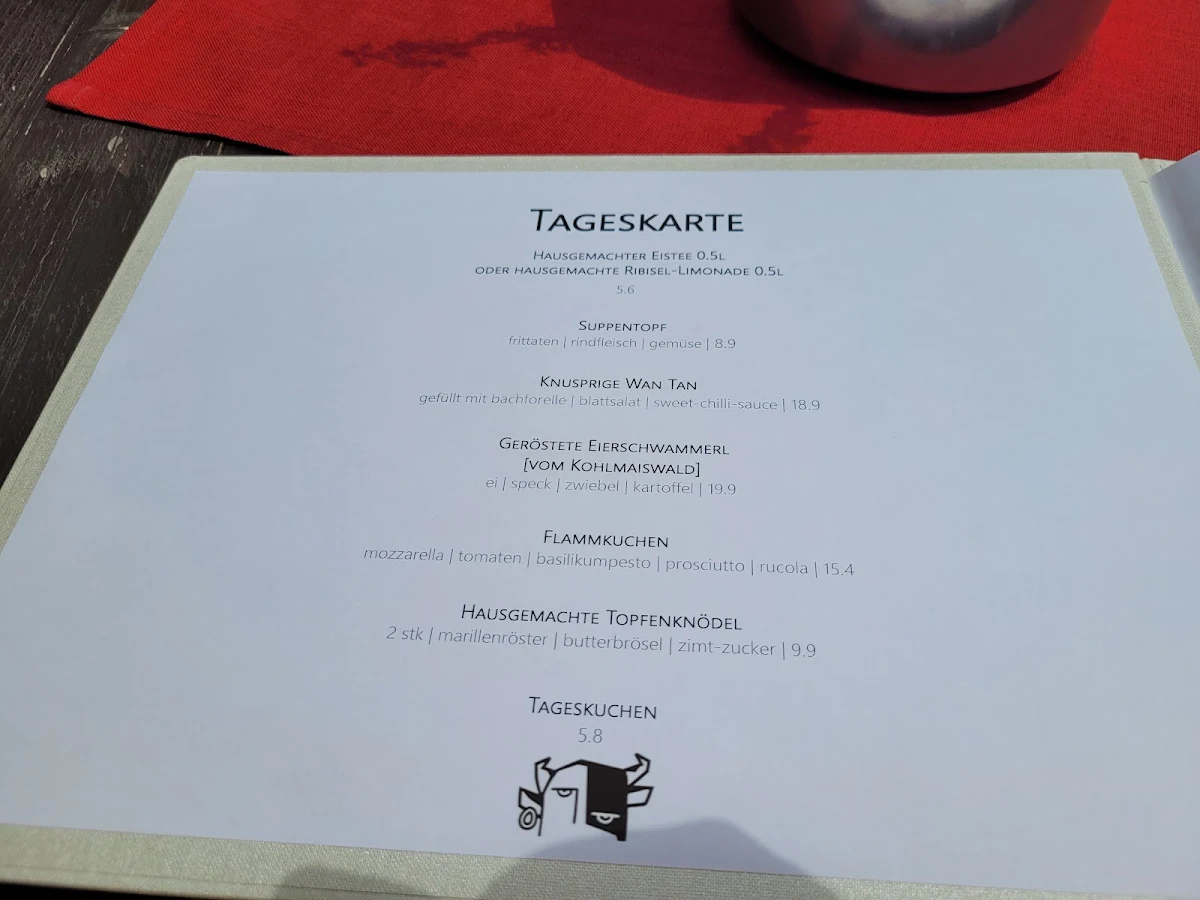 Speisekarte photo 1