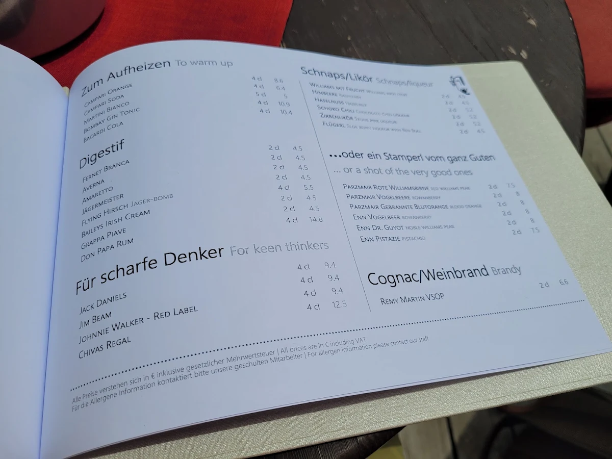 Speisekarte photo 2