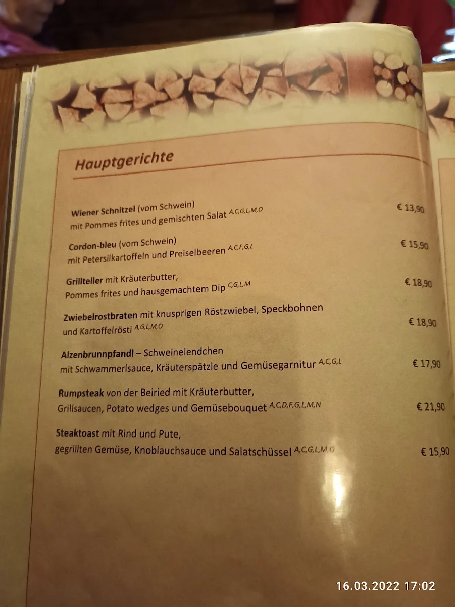 Speisekarte photo 5