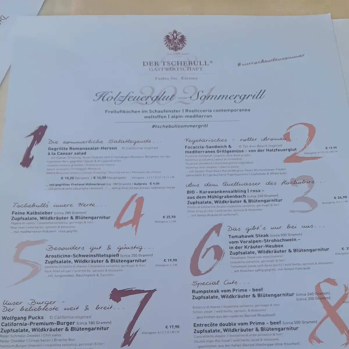 Speisekarte photo 4