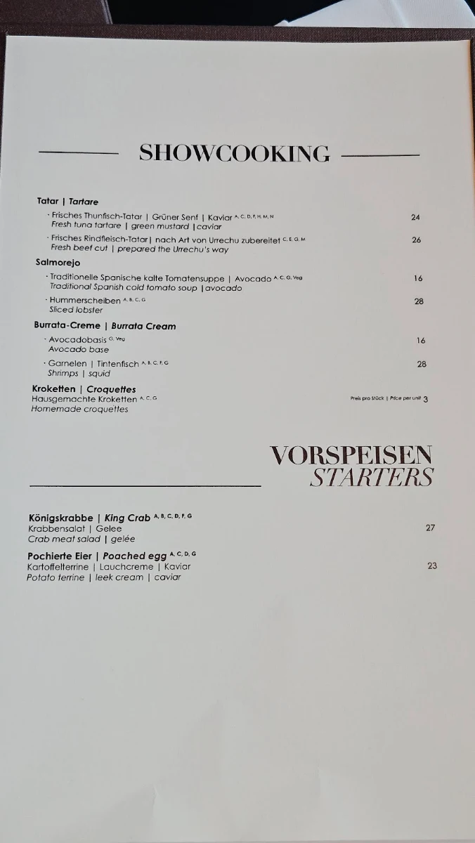 Speisekarte photo 4