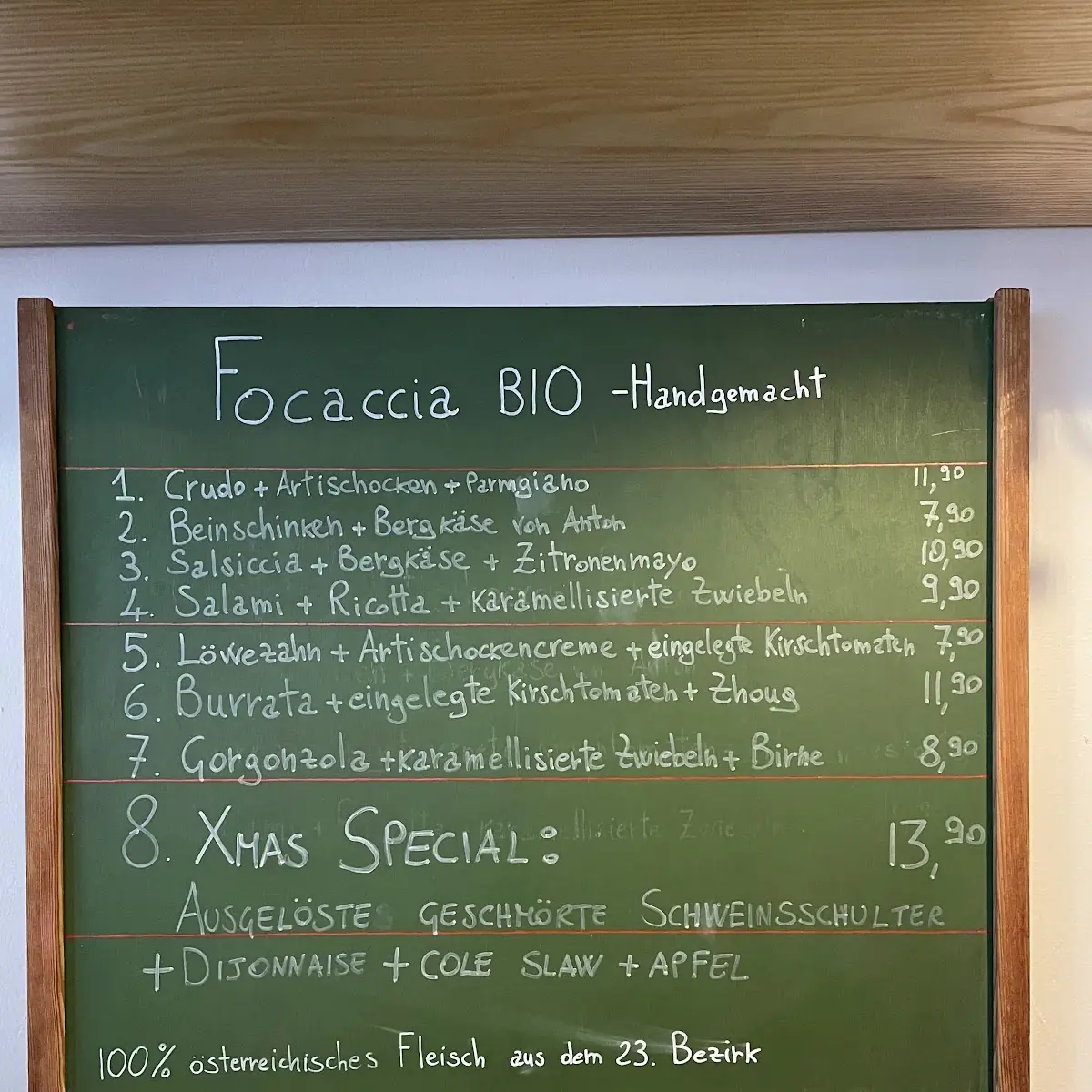Speisekarte photo 1