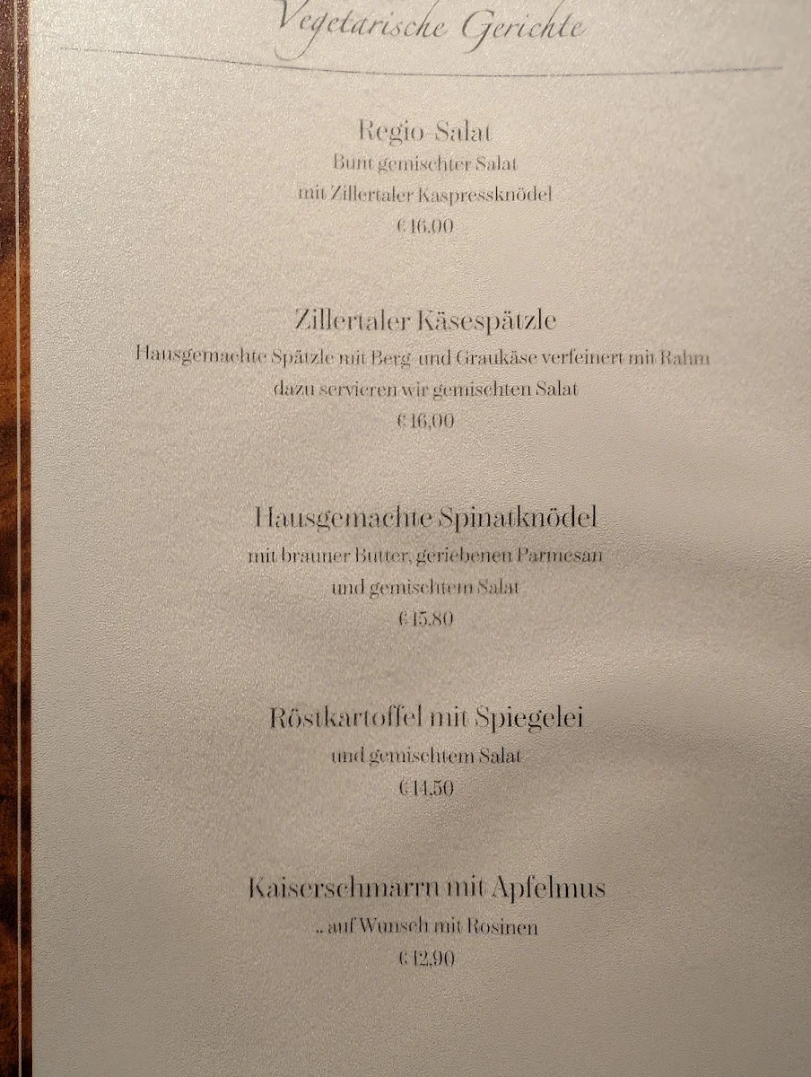 Speisekarte photo 5