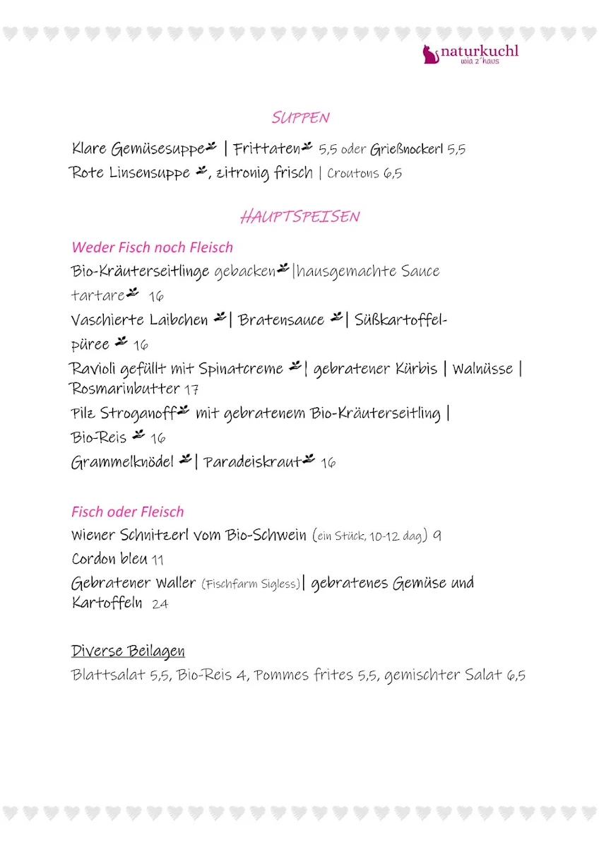 Speisekarte photo 1
