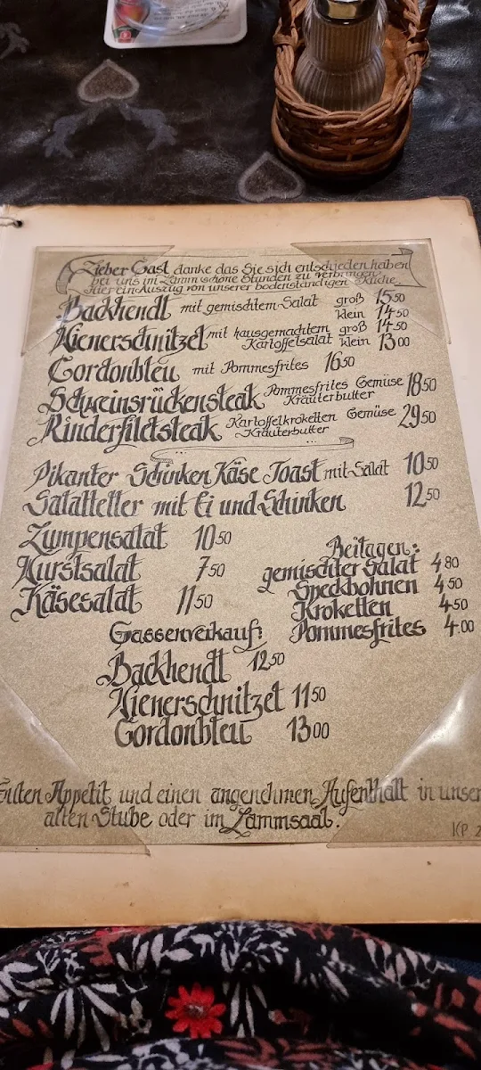 Speisekarte photo 5