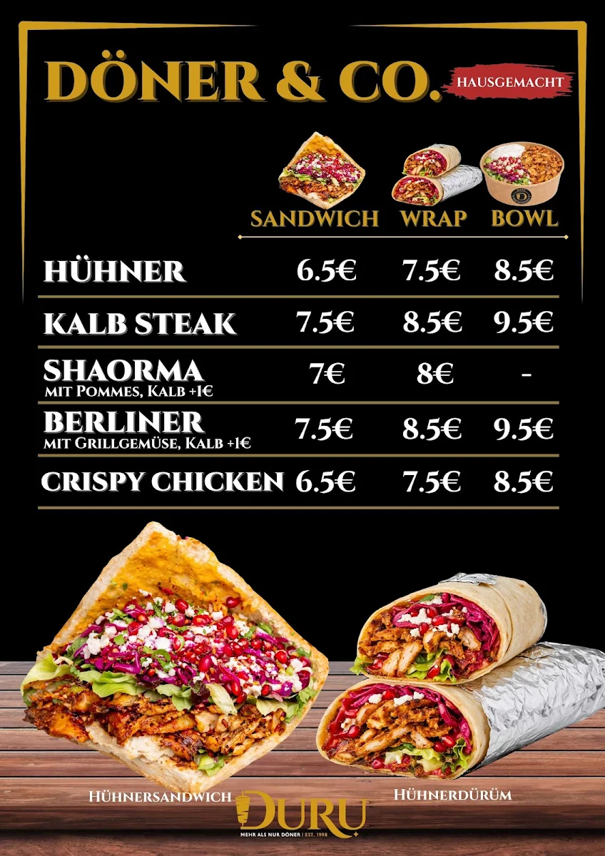 Speisekarte photo 4