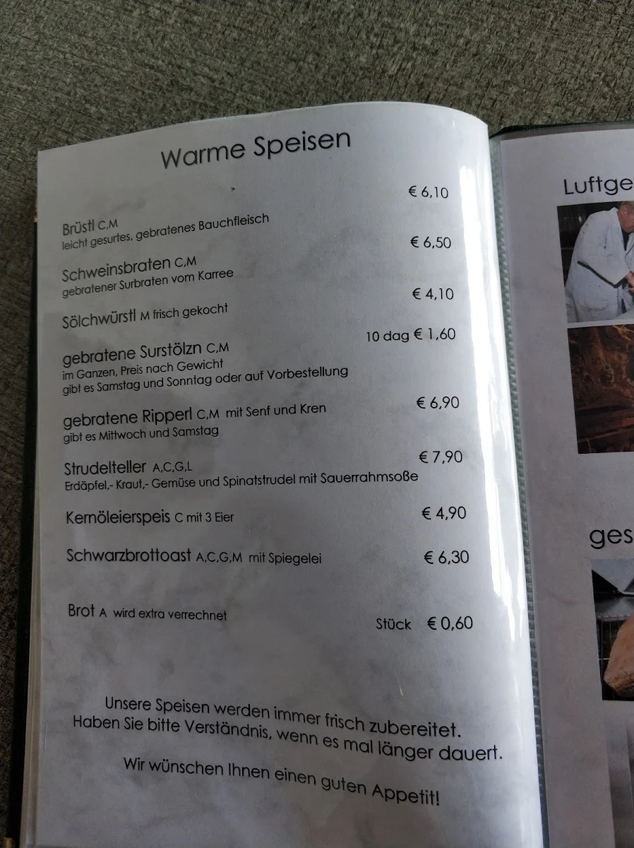 Speisekarte photo 8
