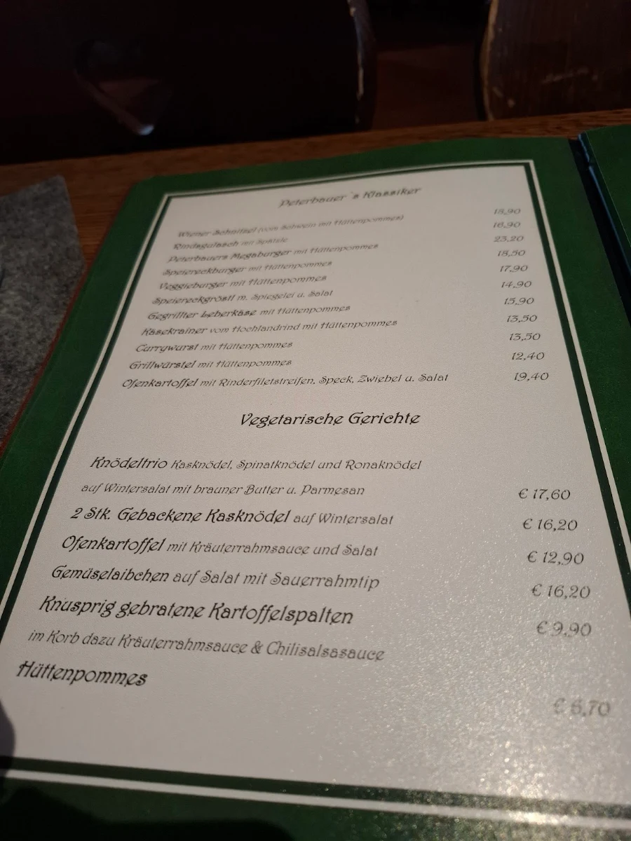 Speisekarte photo 1