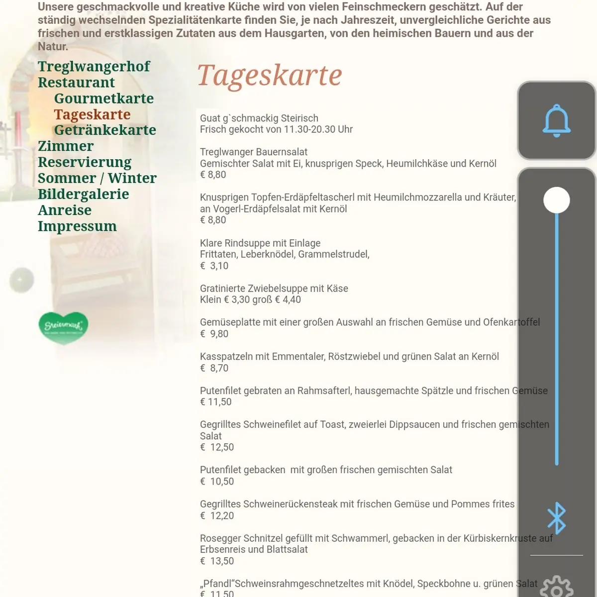 Speisekarte photo 2