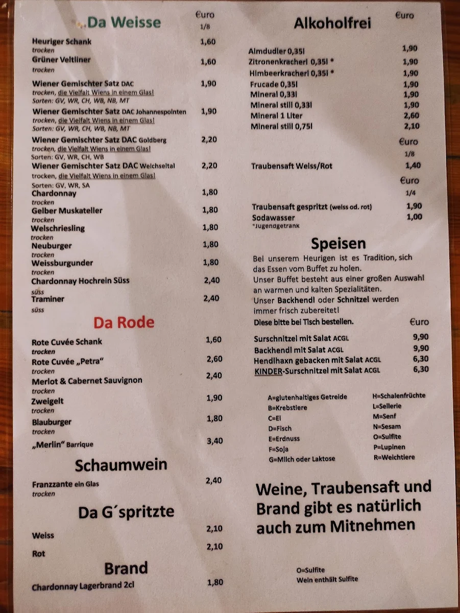 Speisekarte photo 2