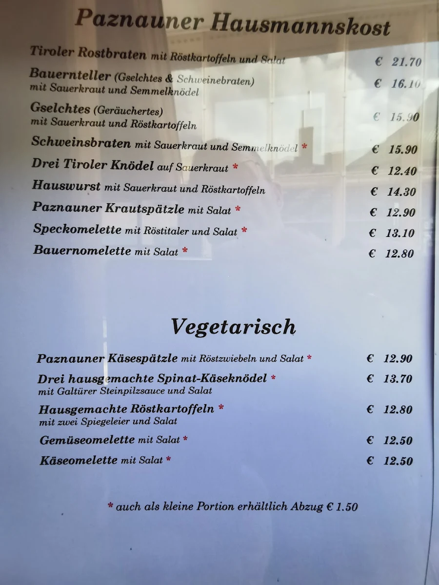 Speisekarte photo 3