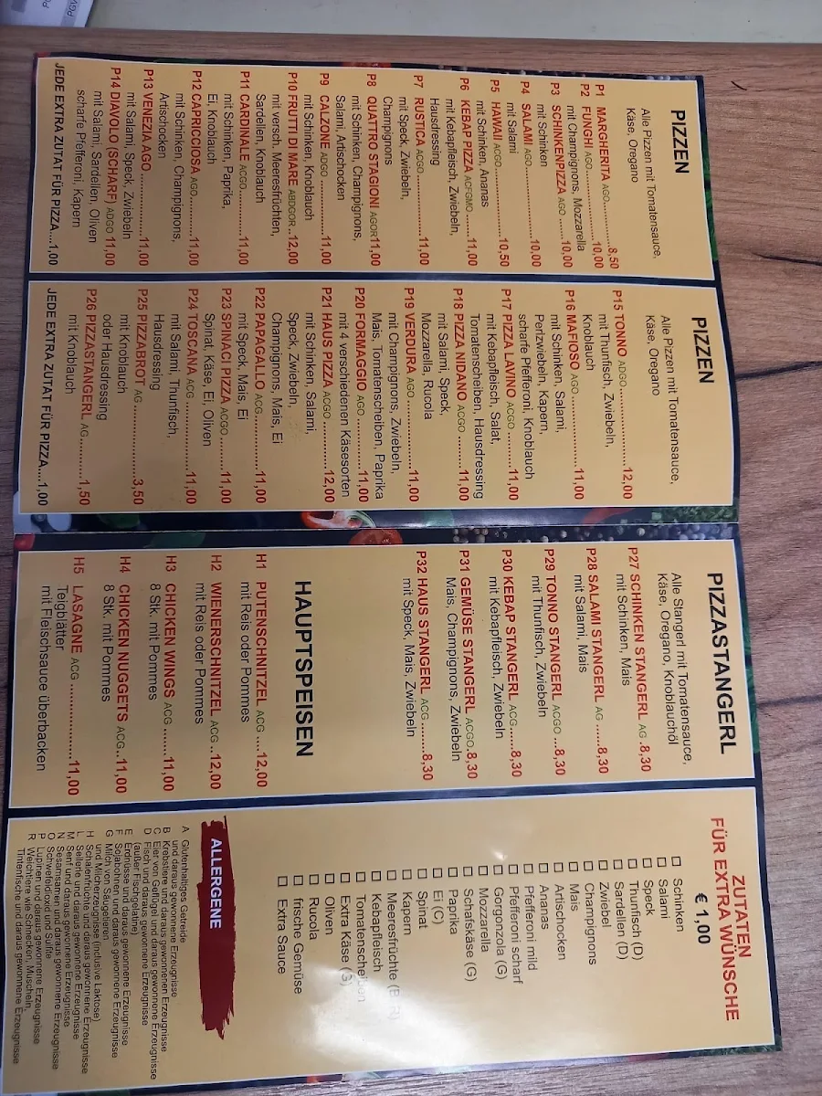 Speisekarte photo 3
