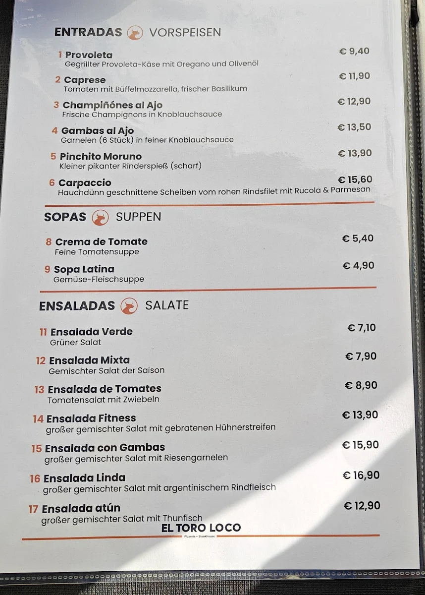 Speisekarte photo 5