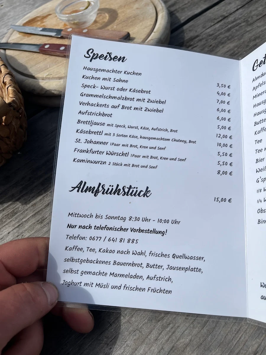Speisekarte photo 3
