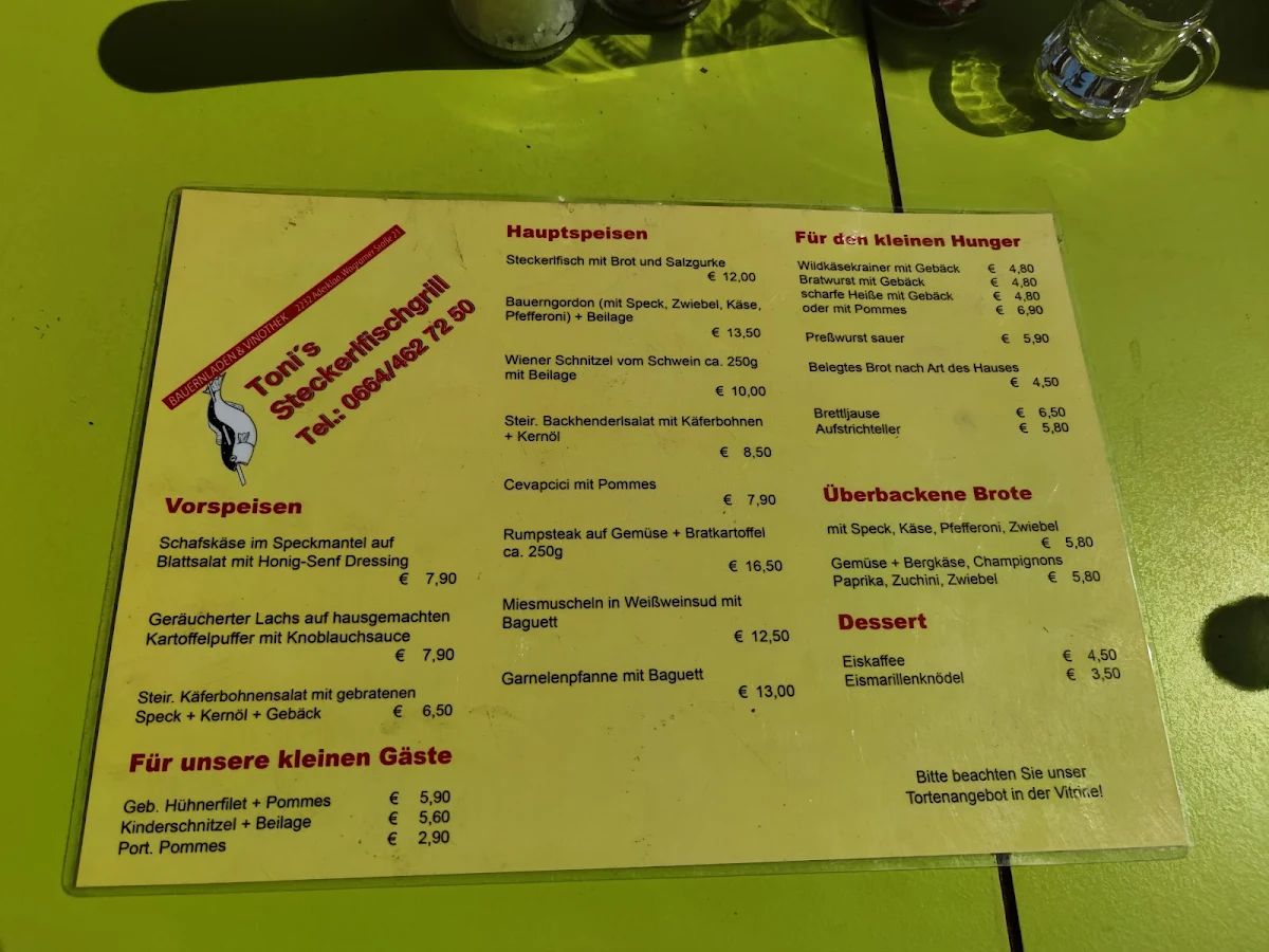 Speisekarte photo 2