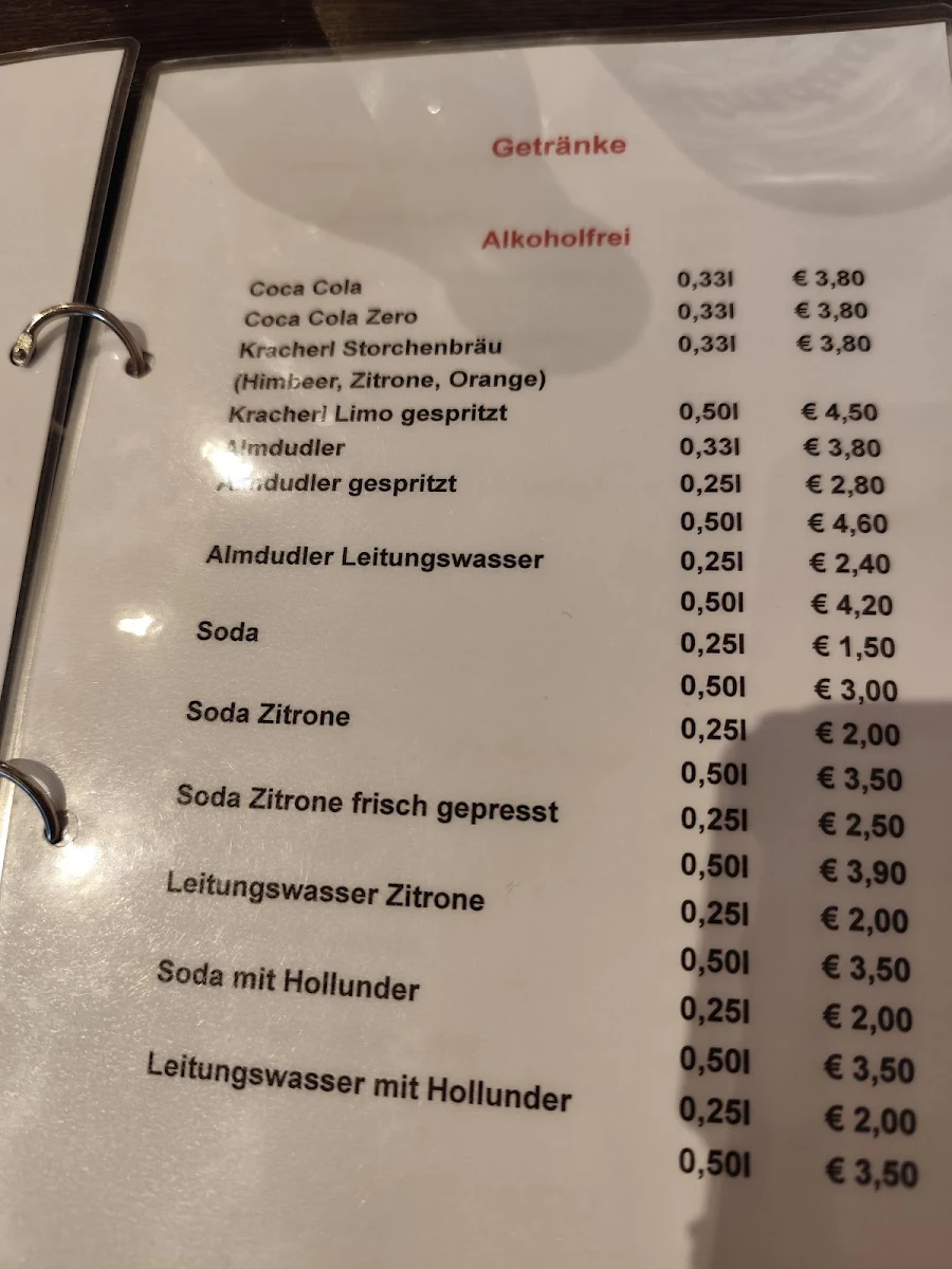 Speisekarte photo 5
