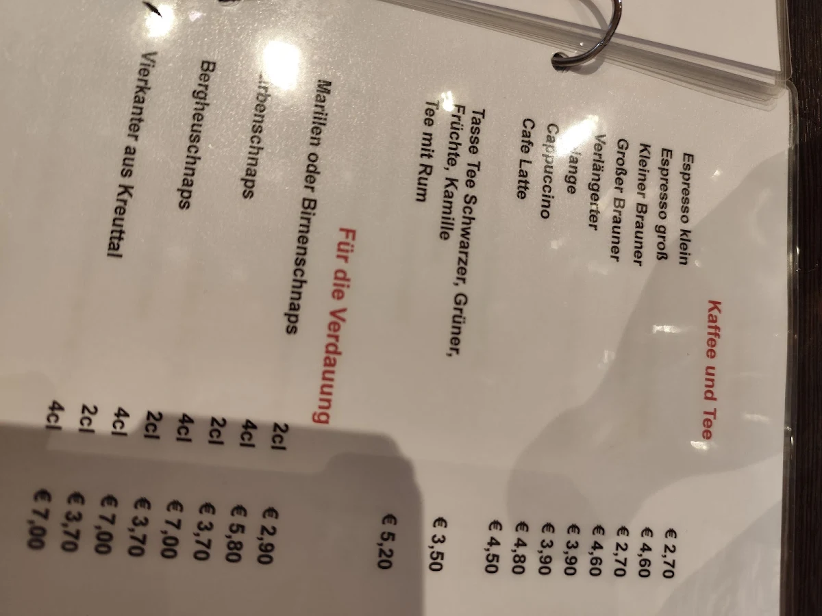 Speisekarte photo 8