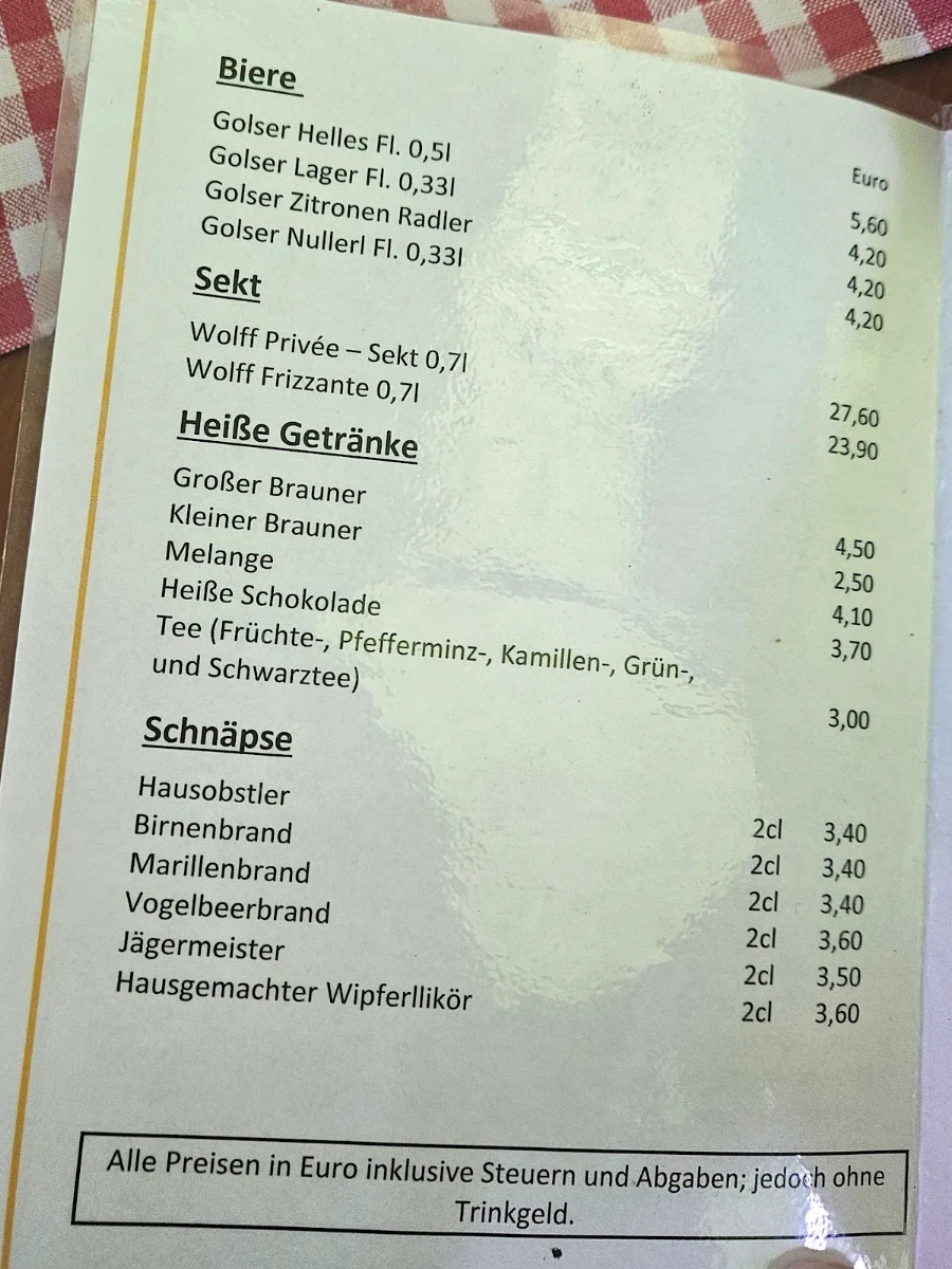Speisekarte photo 6