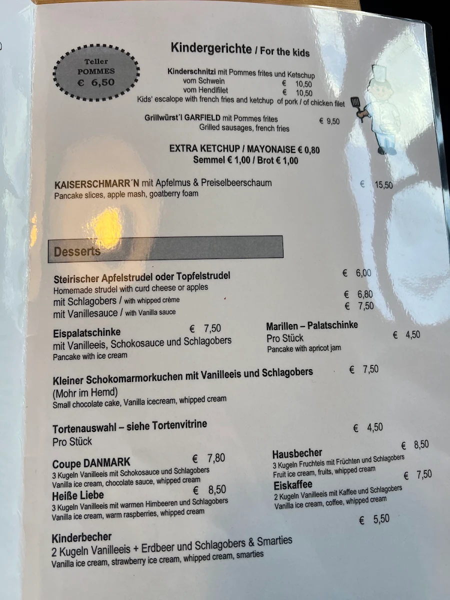 Speisekarte photo 1