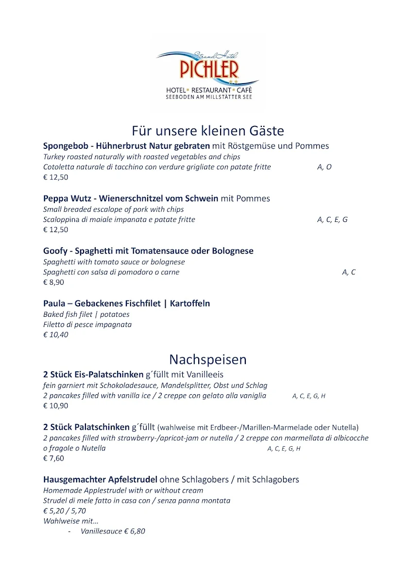 Speisekarte photo 4